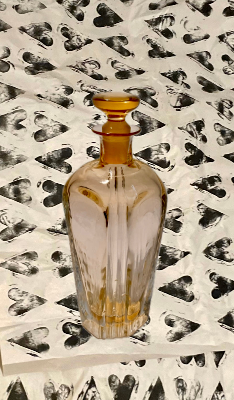Deco Straw Decanter