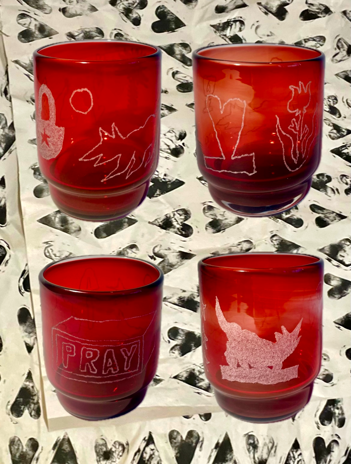 Ruby Tumbler Set 2