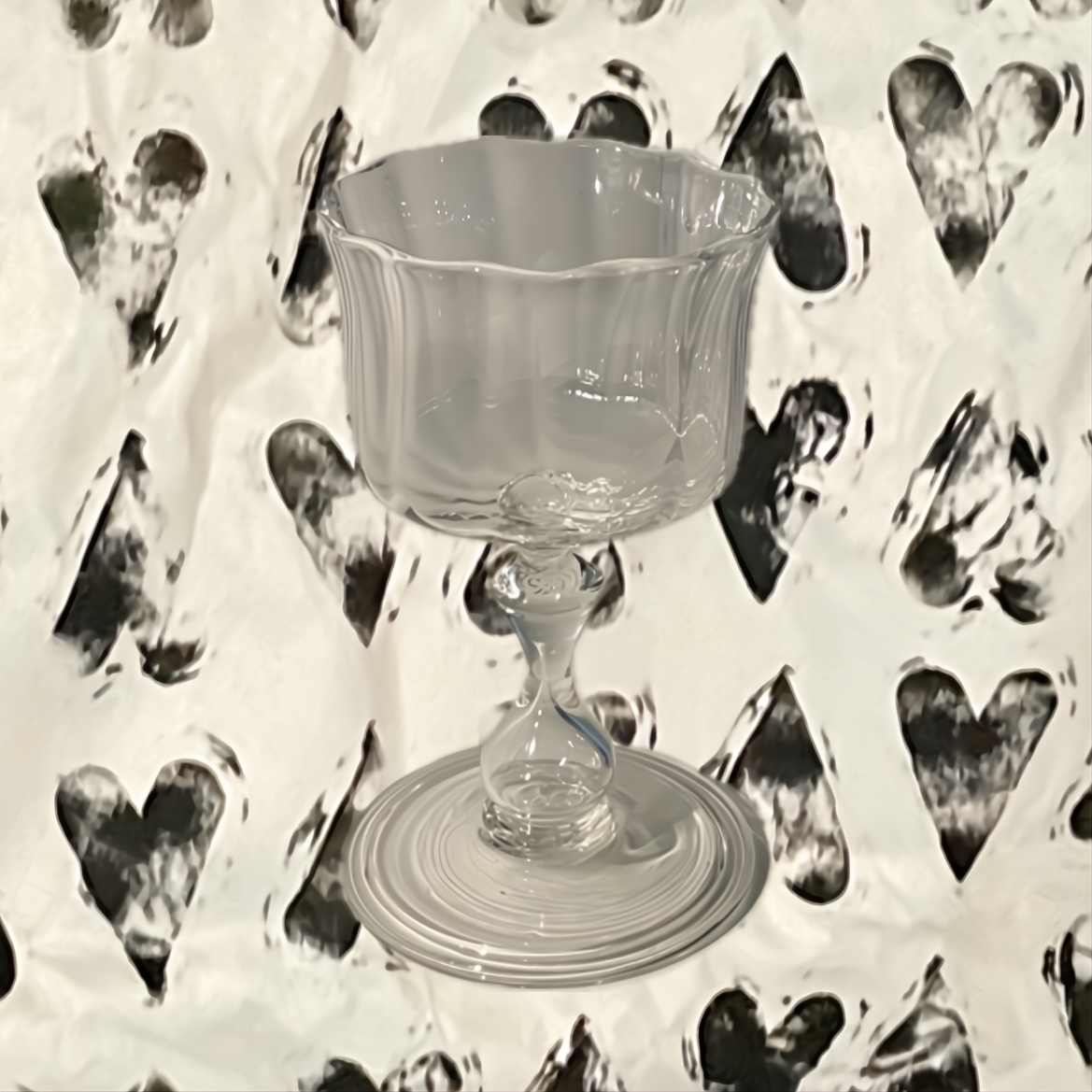 scalloped spritz goblet